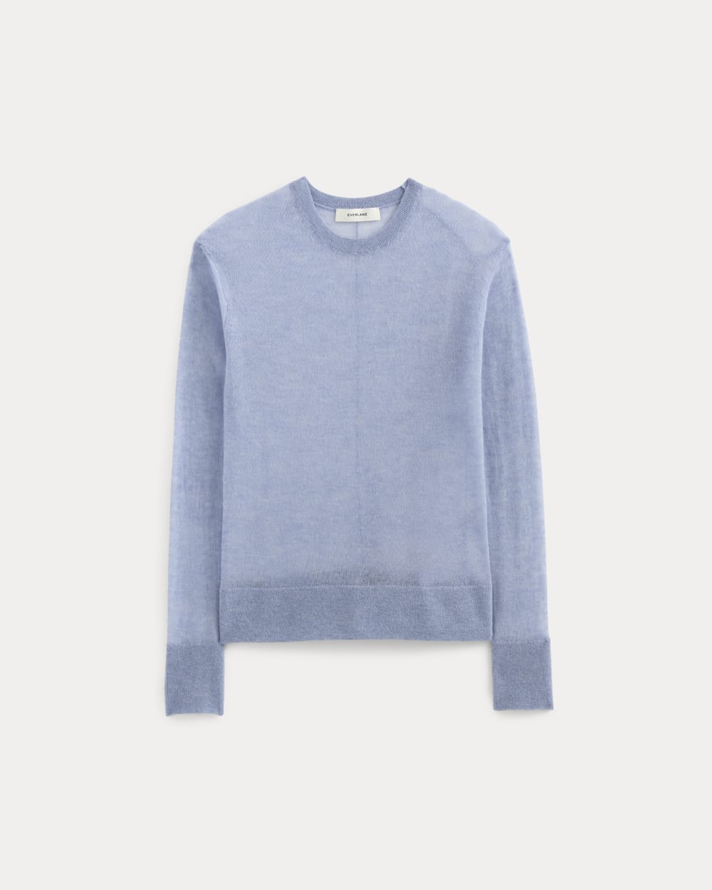 The Air Alpaca? Relaxed Crew Top | Soft Blue - Image 2