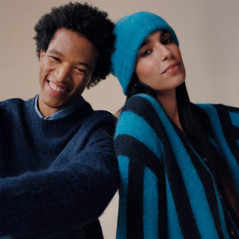 The Alpaca Beanie | Horizon Blue - Image 2