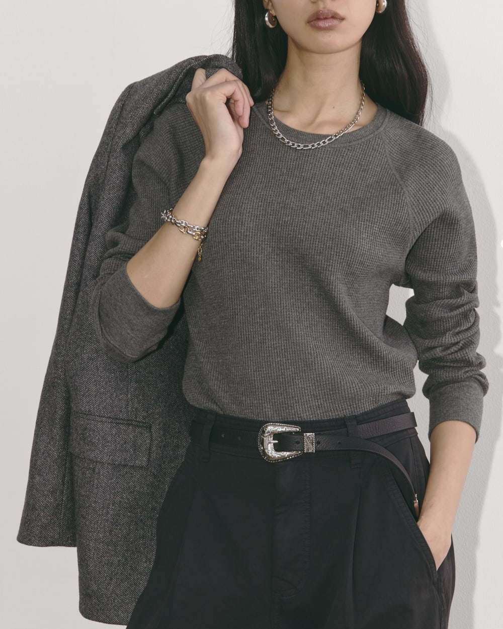 The Waffle Crew | Heathered Charcoal - Image 2