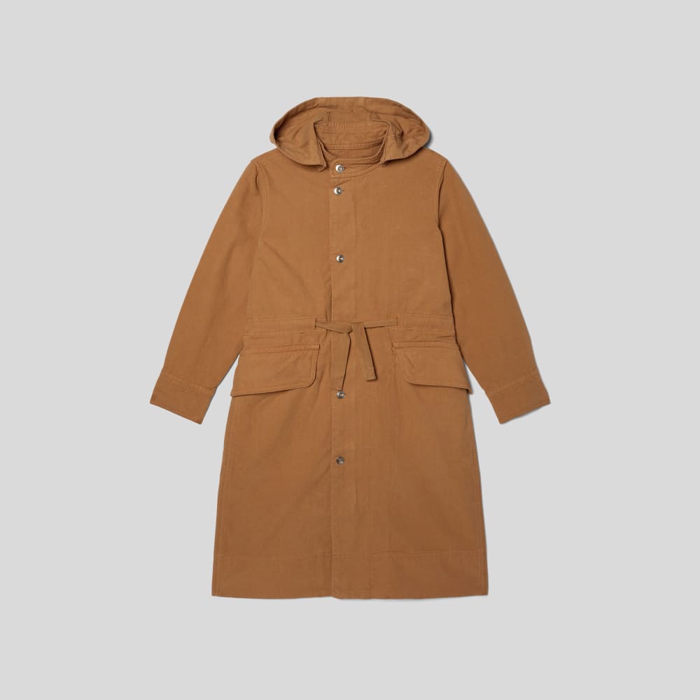 The Canvas Organic Cotton Parka | Cappuccino - Image 2