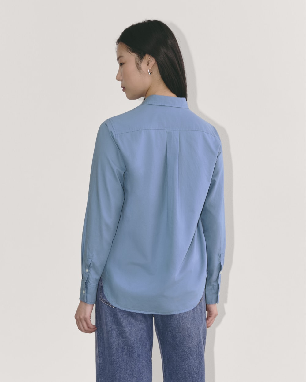 The Must-Have Shirt in Silky Cotton | Bluebell - Image 5