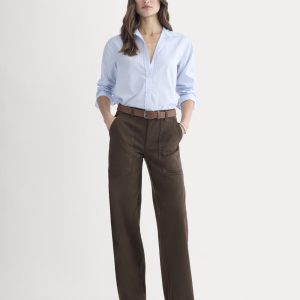 Utility Column Pant | Dark Chocolate