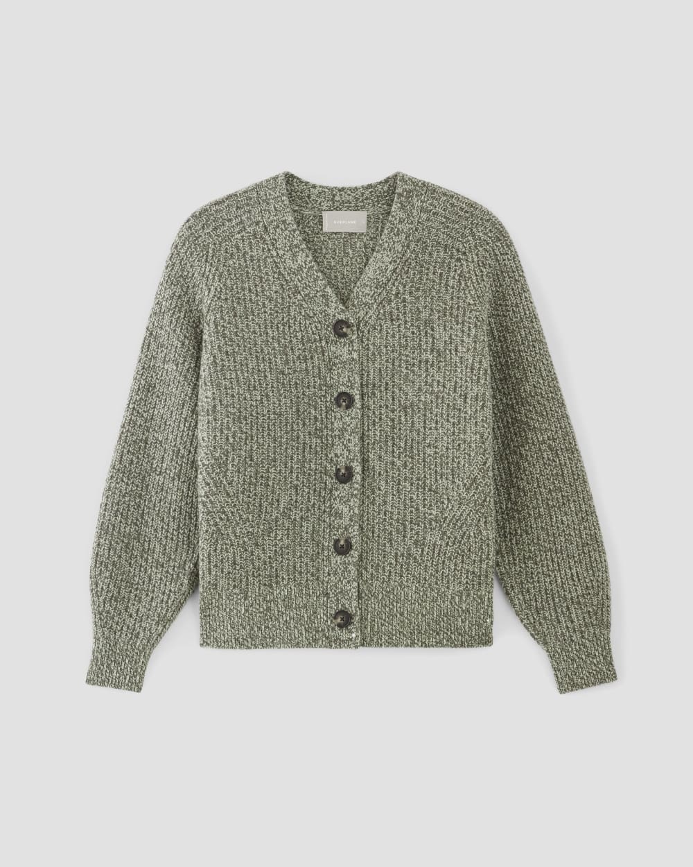 The Felted Merino Cardigan | Seafoam Green / Kambaba Twist - Image 2