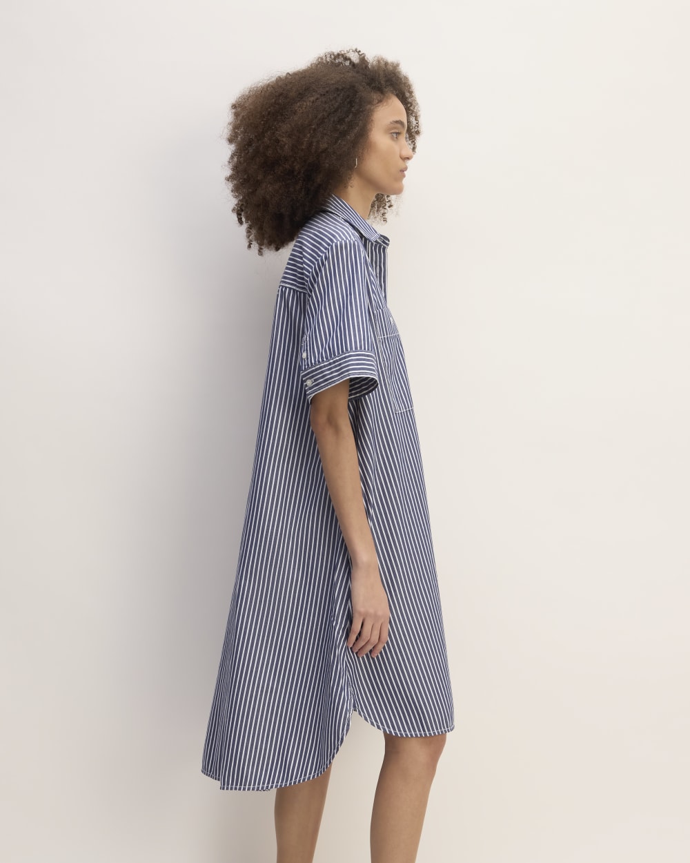 The Daytripper Dress | Dark Navy / White - Image 3