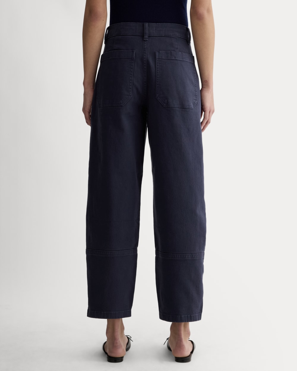 The Utility Barrel Pant | Navy | Regular - Image 6