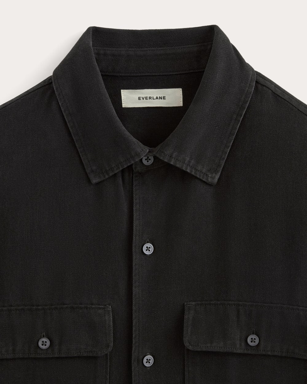 The Relaxed Utility Shirt in Buttersoft | Black - Image 6