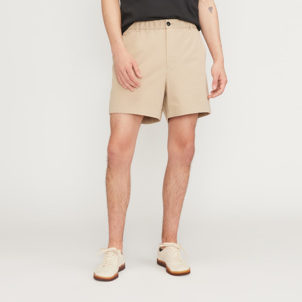 The Pull-On Performance Chino 5 Short | Trench Coat Khaki - Image 3