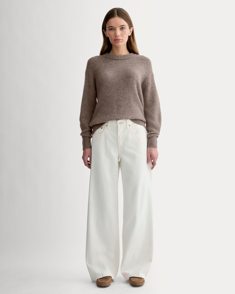 The Cocoon Crew in Alpaca | Taupe Melange - Image 3