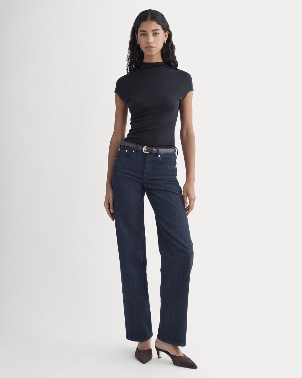 Twist Top in Butterluxe | Deep Navy - Image 3