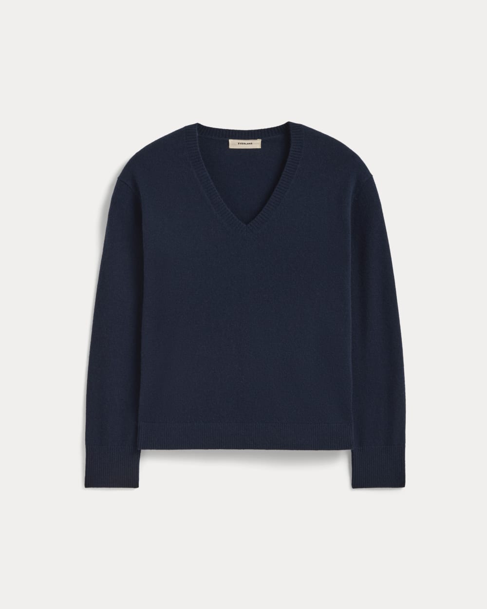 The Classic V in Cashmere | Navy - Image 2