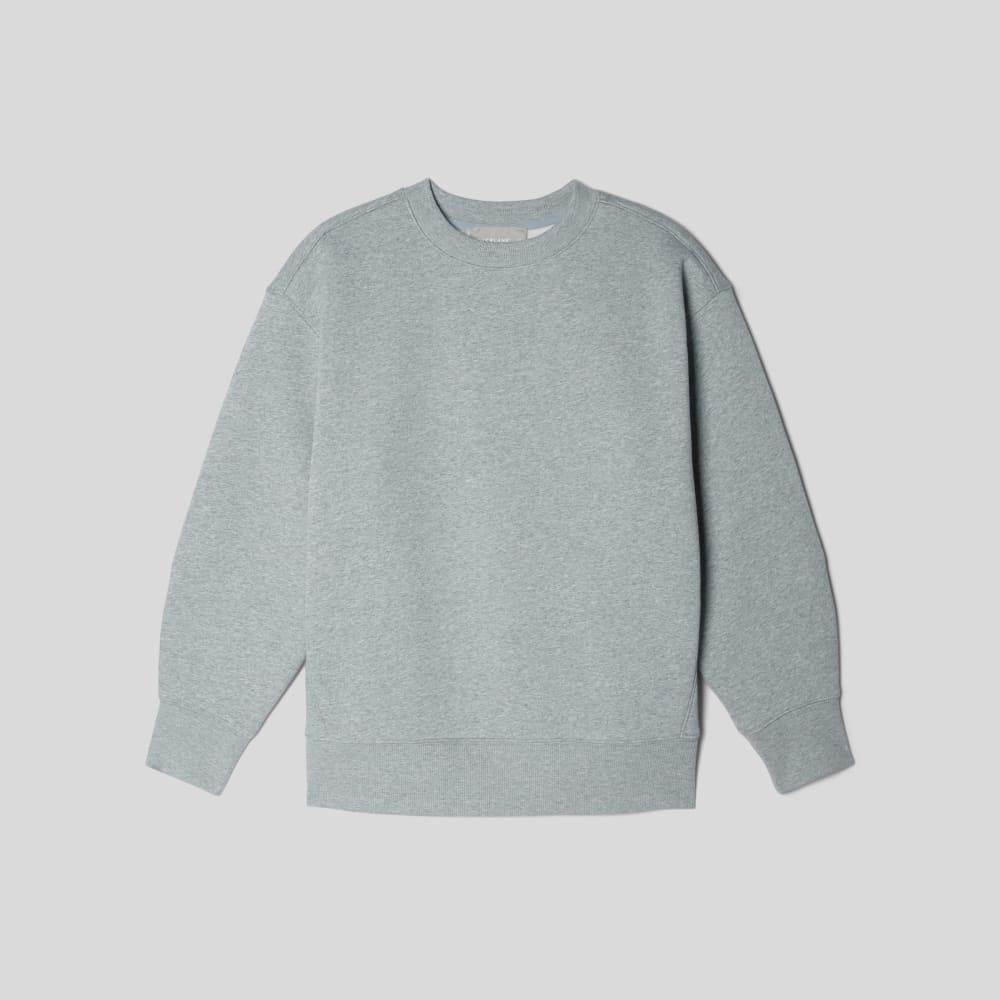 The ReTrack Oversized Crew | Heather Grey - Image 2
