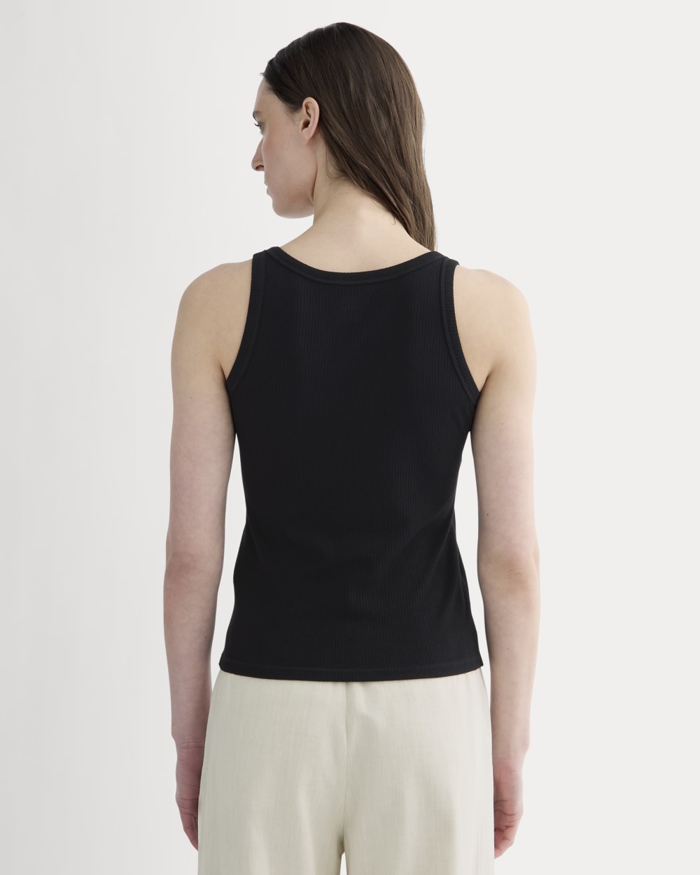 The Shimmy Scoop-Neck Tank | Black - Image 5