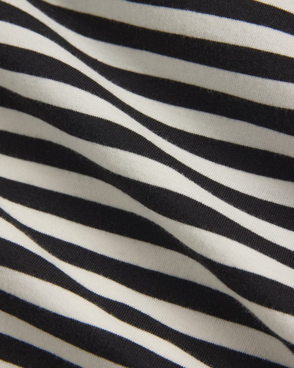 The Muscle Tee in Essential Cotton | Bone / Black - Image 5