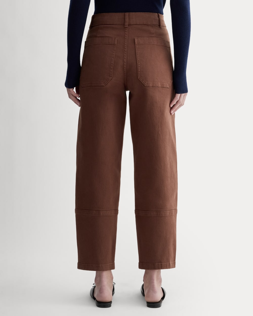 The Utility Barrel Pant | Rosewood | Regular - Image 6