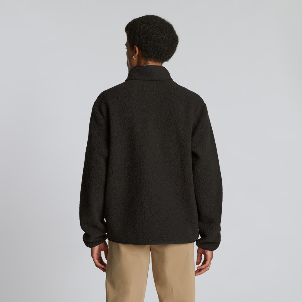 The ReNew Fleece Full Zip | Black - Image 3