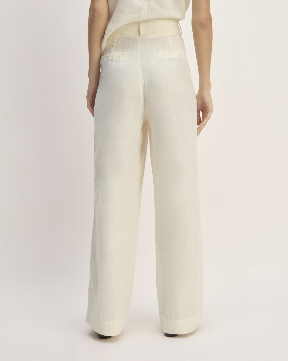 The Linen Way-High® Drape Pant | Bone - Image 6