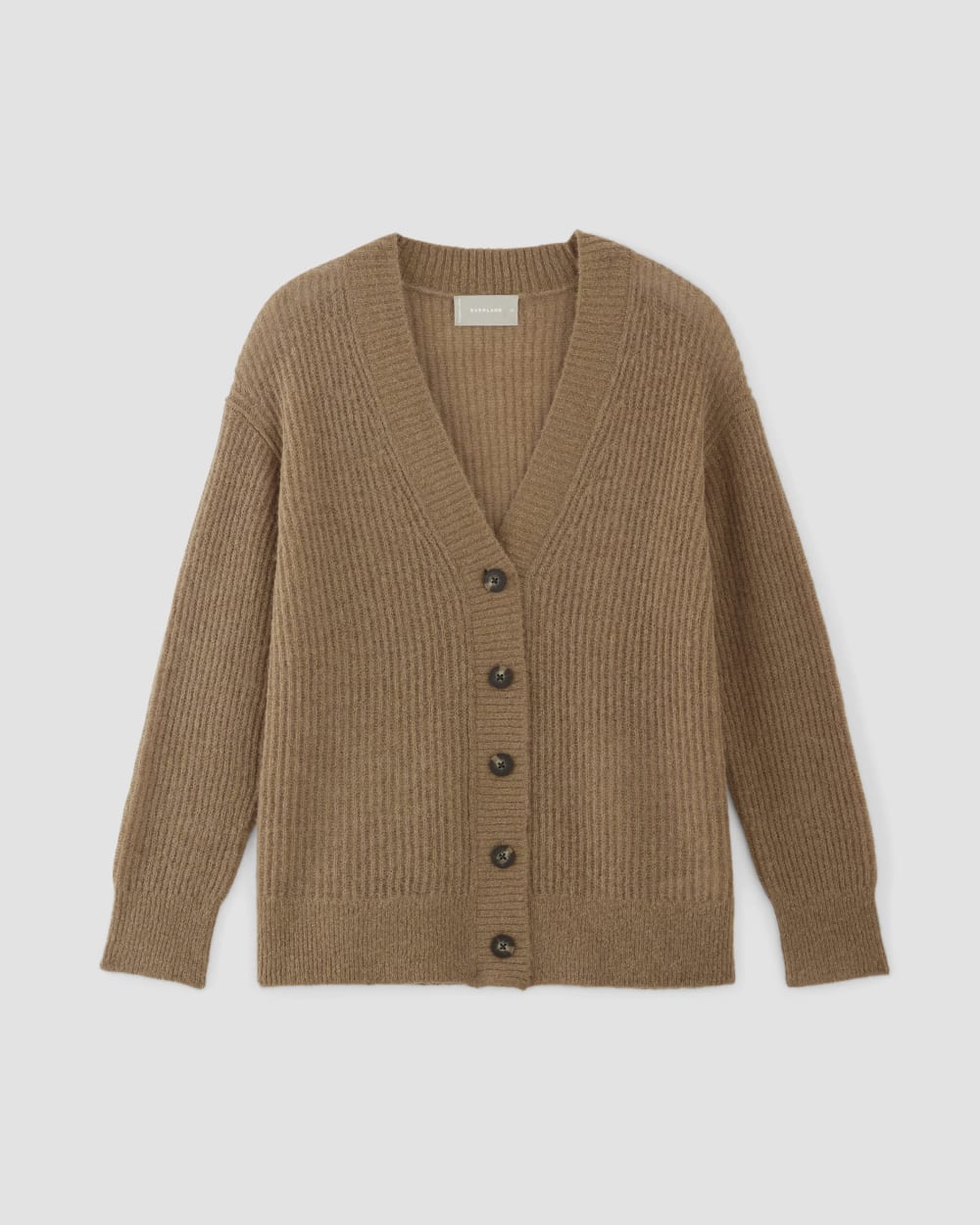 The Alpaca Oversized Cardigan | Tiger's Eye - Image 2
