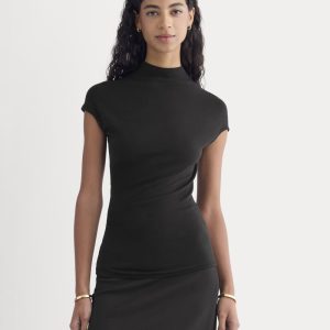 Twist Top in Butterluxe | Black