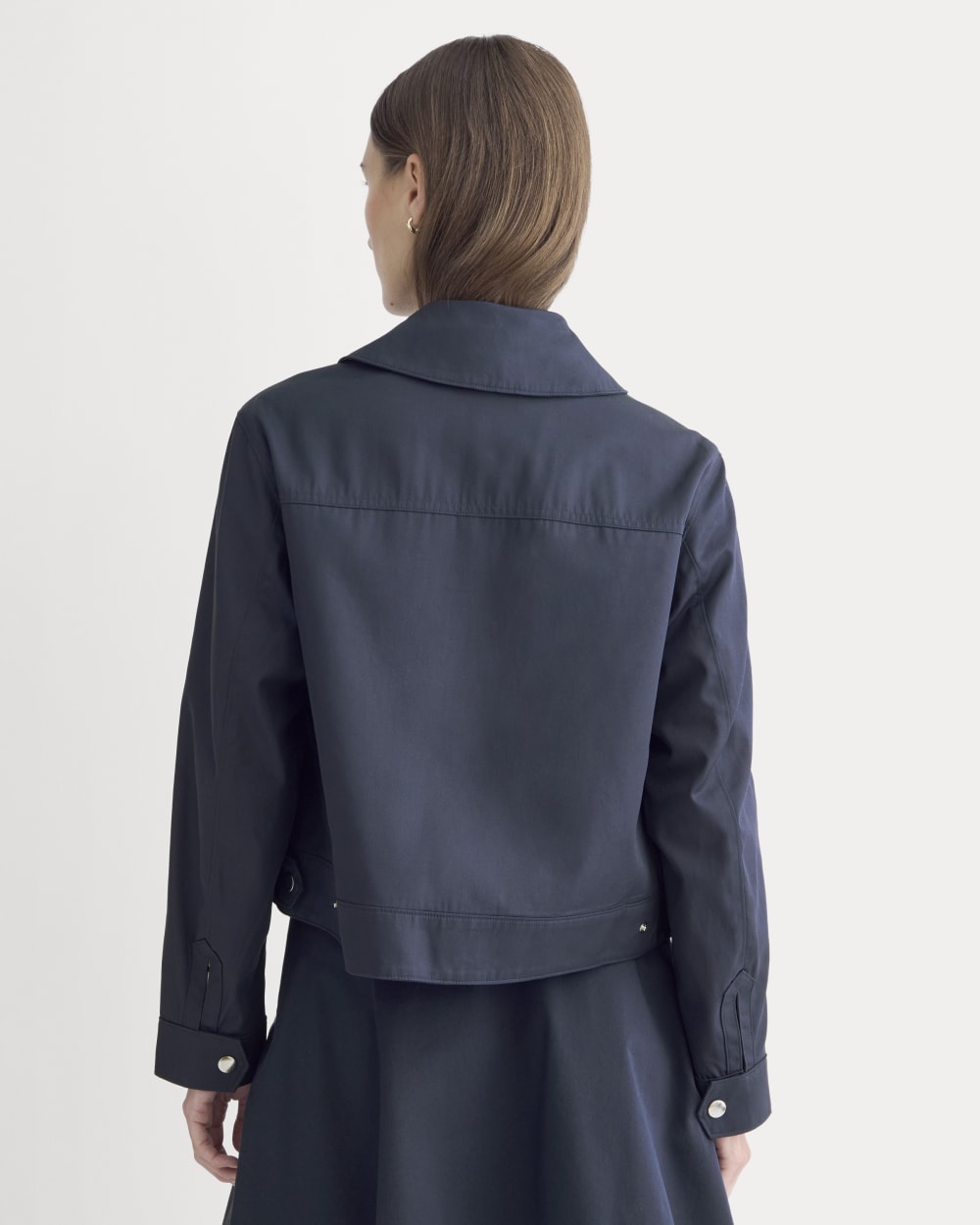 The Cropped Utility Jacket | Navy - Image 5