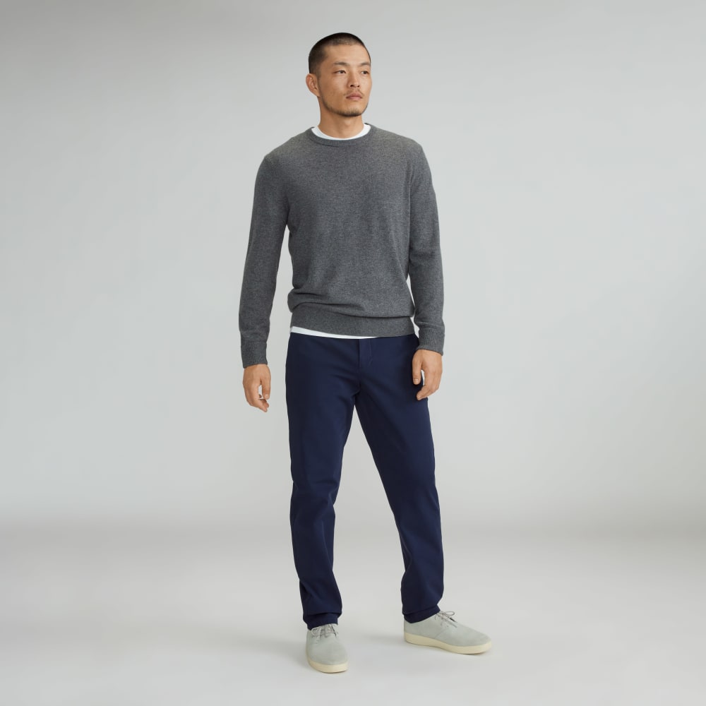 The Grade-A Cashmere Crew | Charcoal - Image 2
