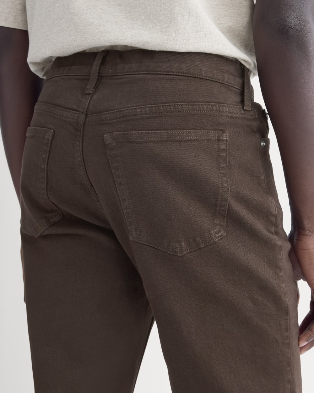 The Organic Cotton Straight-Leg Jean | Coffee Bean - Image 4