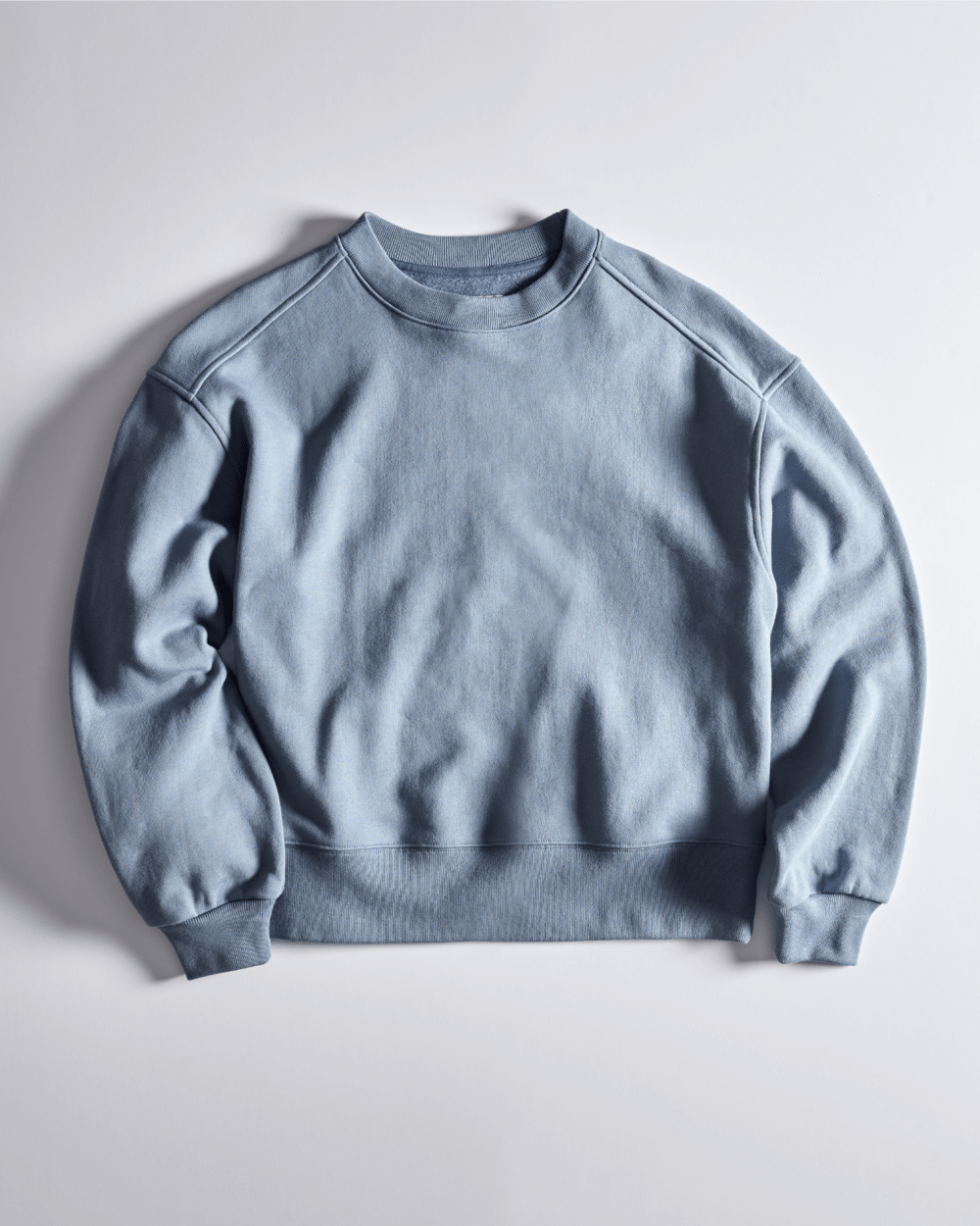 The Track Oversized Crew | Faded Blue - Image 4