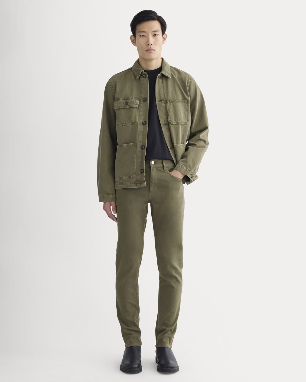 The Stretch Twill 5-Pocket Pant | Kalamata