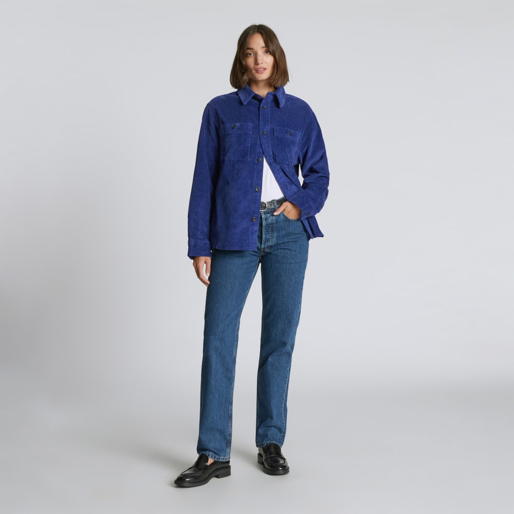 The Corduroy Everyone Overshirt | Cobalt - Image 7