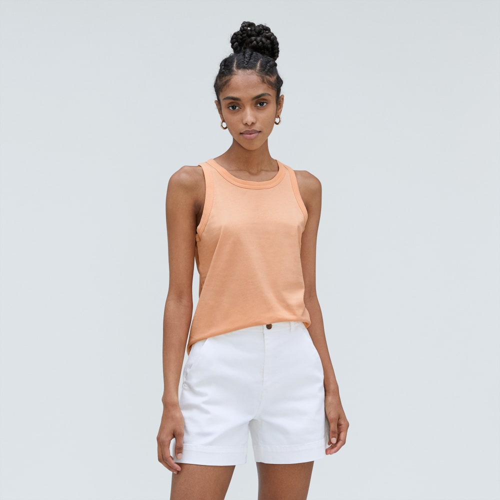 The Tank in Essential Cotton | Apricot - Image 2