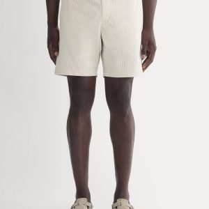 The Seersucker Short | Trench Coat Khaki / Natural