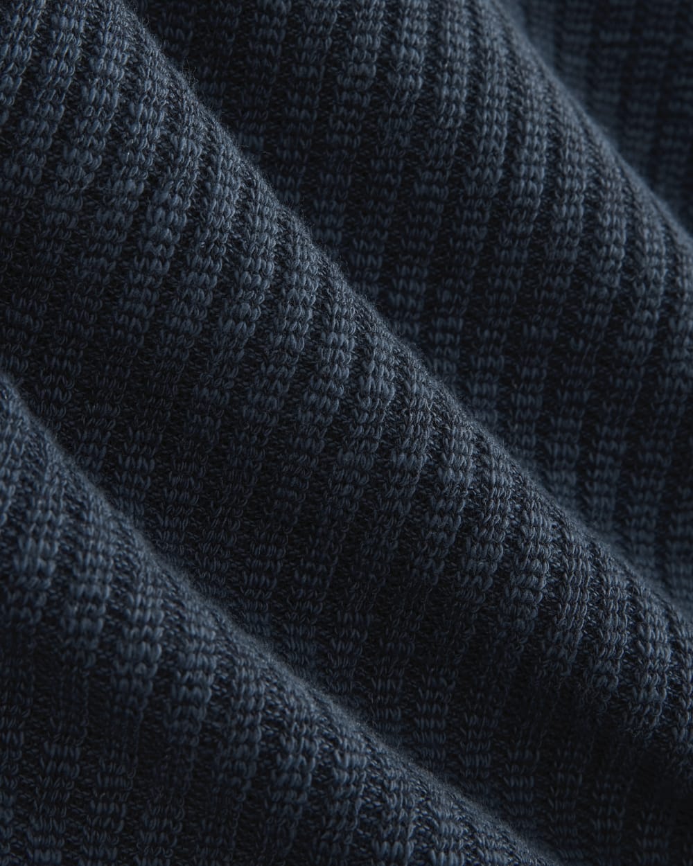 The Cozy Rib Funnel-Neck | Navy - Image 6