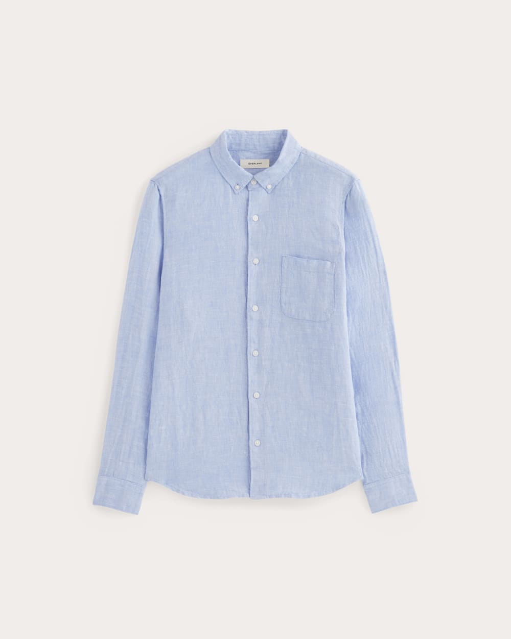 The Classic Shirt in Linen | Light Blue - Image 2