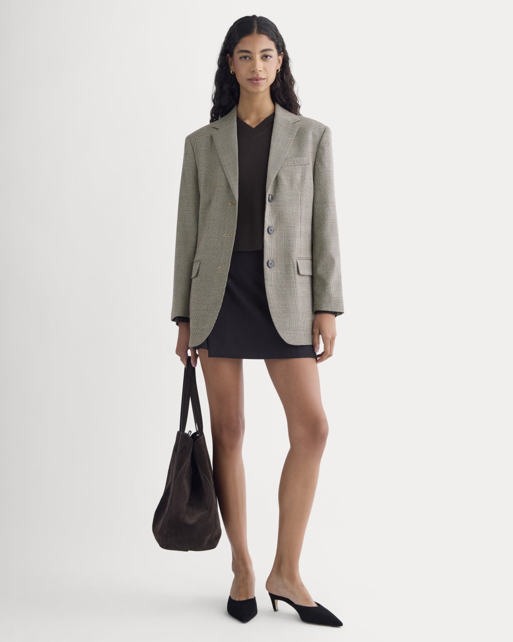 Blazer in Tailor Twill | Khaki - Image 3