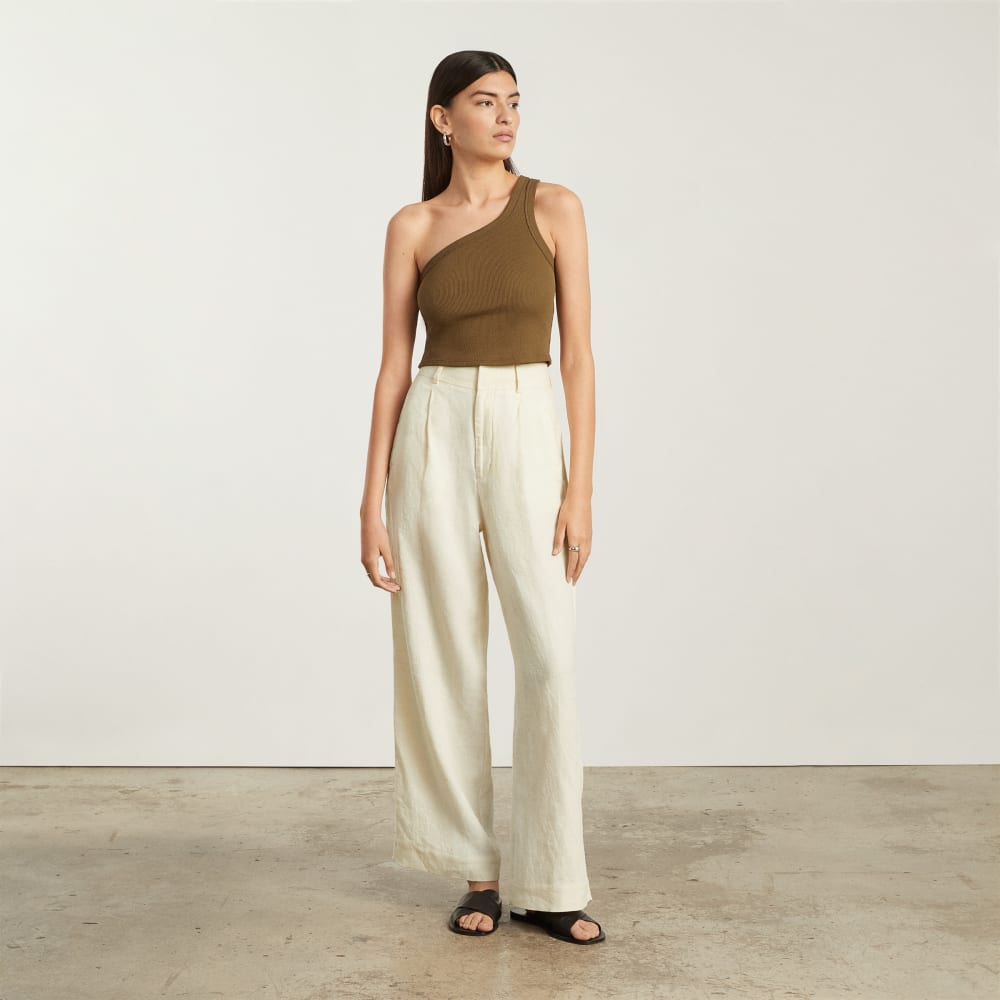 The Linen Way-High® Drape Pant | Canvas - Image 3
