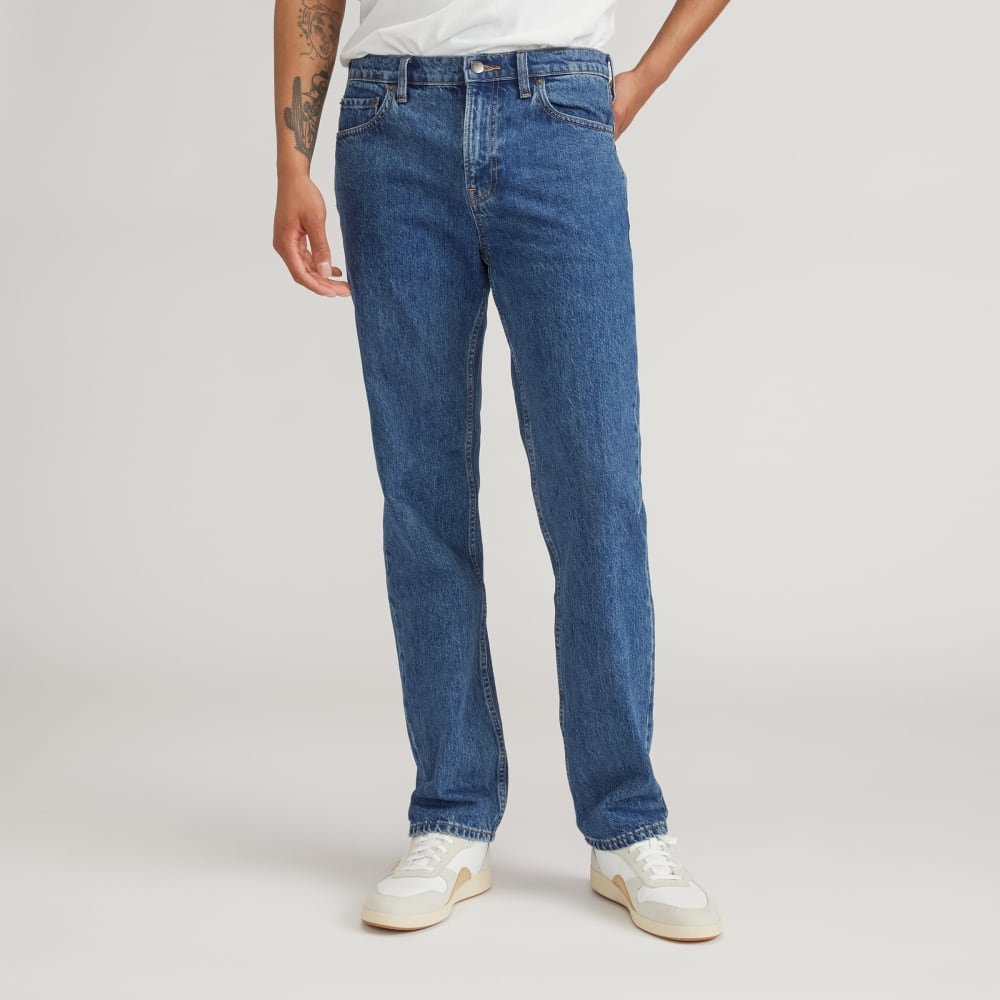 The Authentic Straight Jean | Vibrant Blue - Image 3