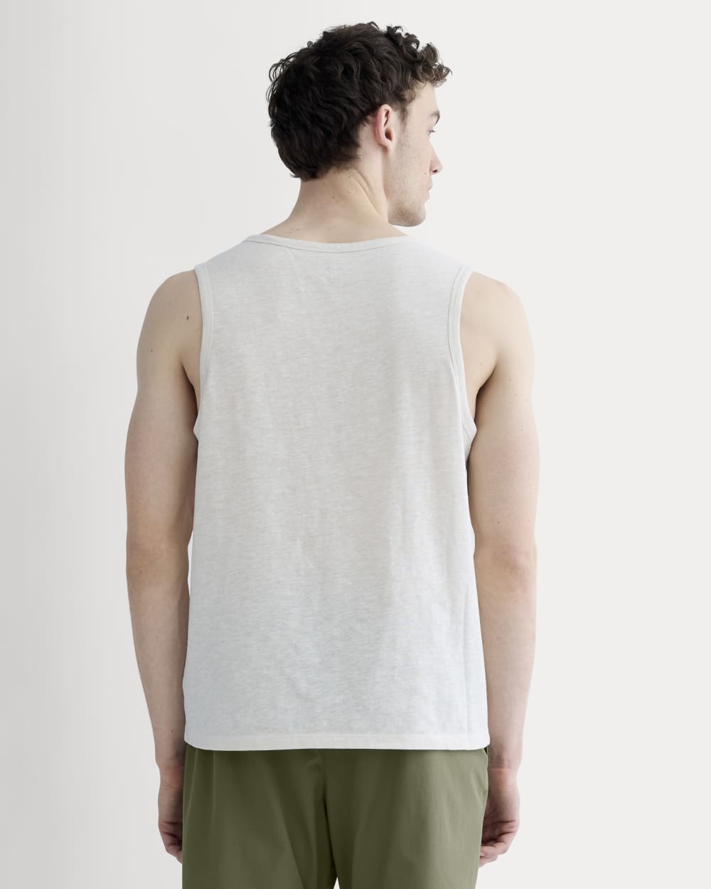 The Rec Performance Tank | Heathered Oat - Image 4