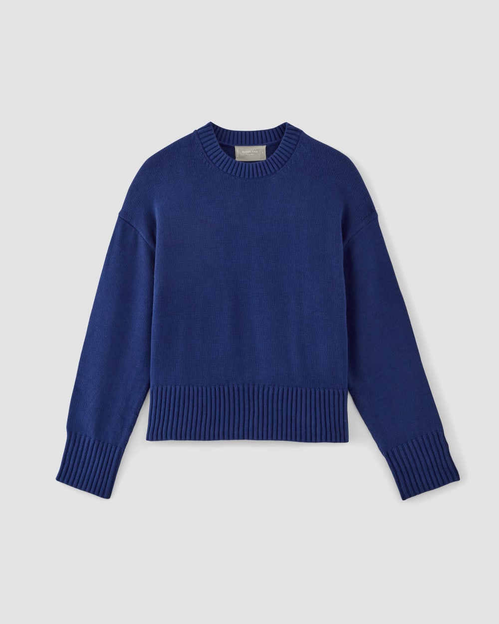 The Boxy Sweater in Everyday Cotton | Bellwether Blue - Image 2