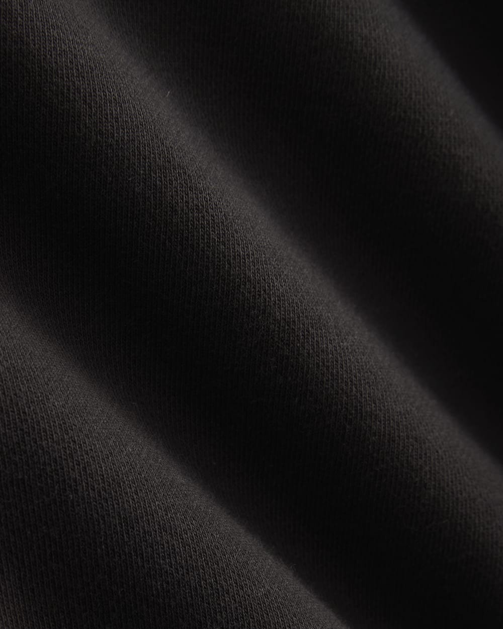 Cropped Luxe Fleece Hoodie | Black - Image 6