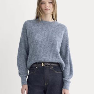 The Cocoon Crew in Alpaca | Heather Sage Blue